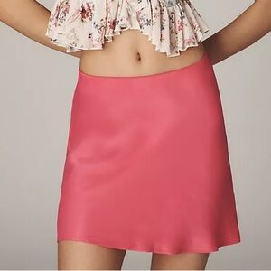 The Tilda Mini Slip Skirt